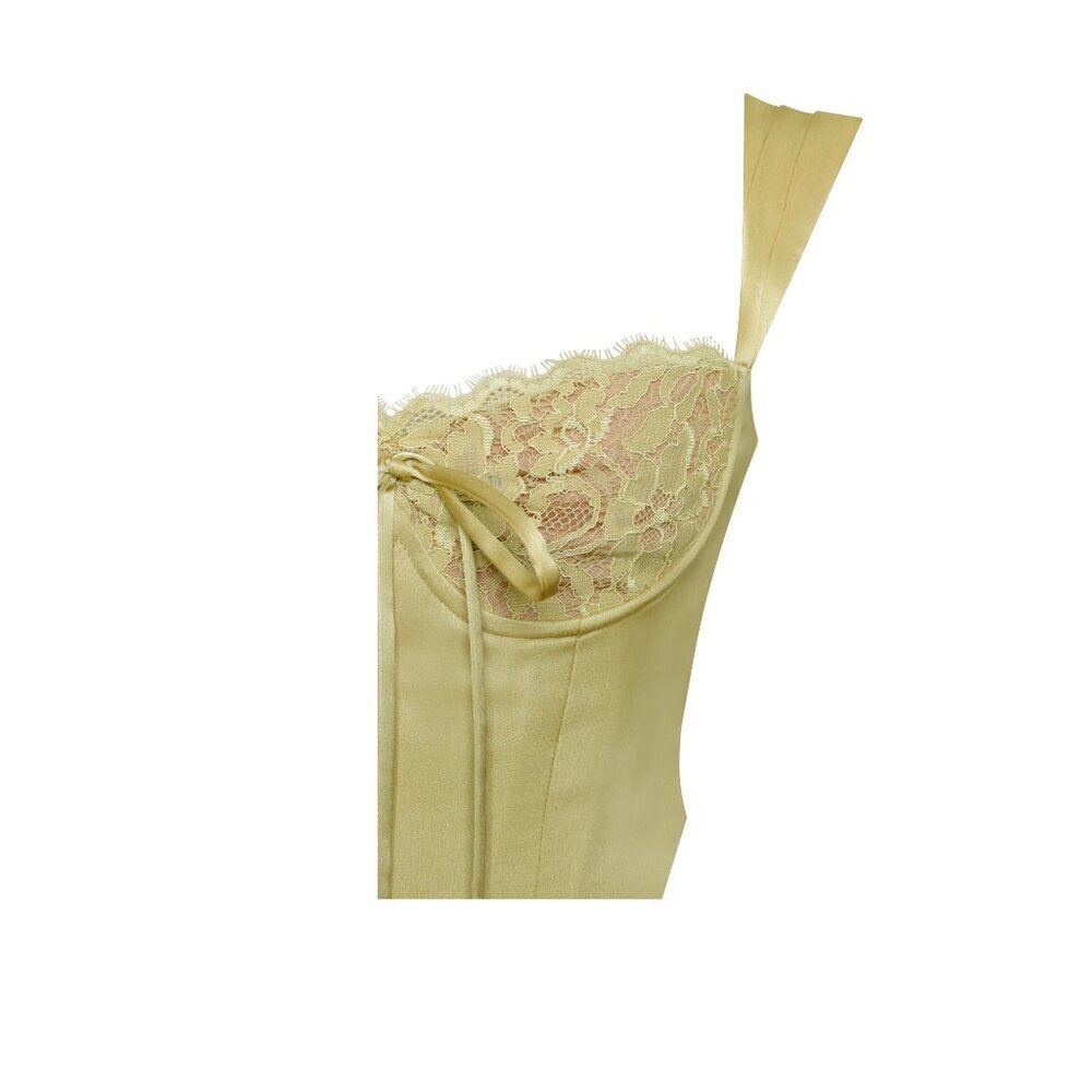 Sahara Lace Satin Corset Top - Picture 8 of 11